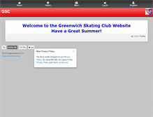 Tablet Screenshot of greenwichskatingclub.org